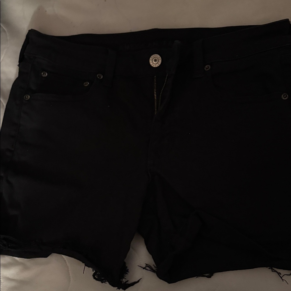 American Eagle Outfitters Women’s Black Jean Shorts